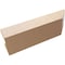 Ekena Millwork 6in. W x 4in. H x 20in. L Concord Woodgrain TimberThane Rafter Tail, Primed Tan RFTUR06X04X20CONRCPR - alternate 3